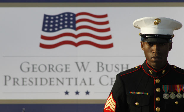 George W. Bush Presidential Center dedication