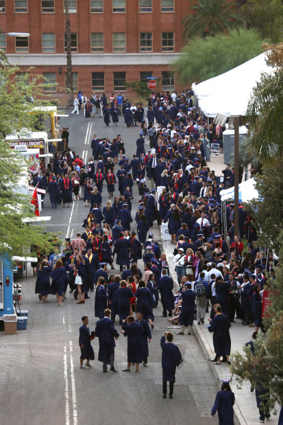 UA Spring Commencement exercises