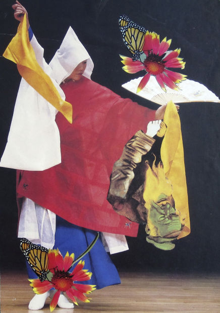Collage exhibit at library to piece together arts ideas