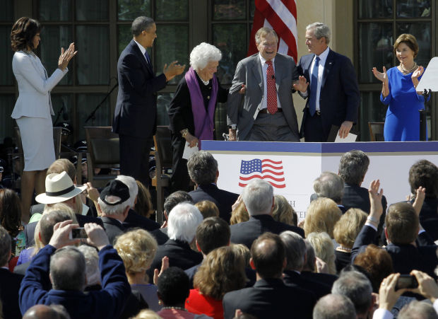 George W. Bush Presidential Center dedication