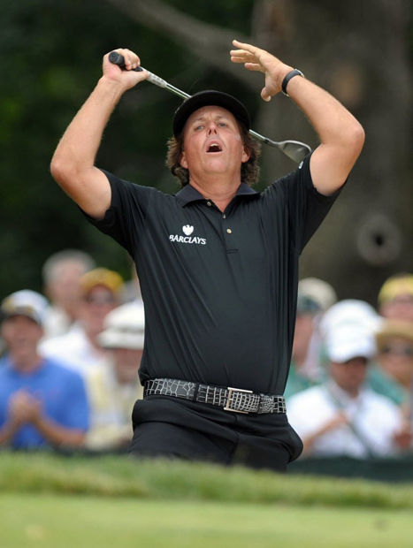 U.S. Open: Rose blooms as Lefty wilts
