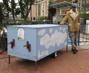 Steller: Homeless camp's leader leaves own children behind