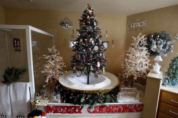 sahuarita family creates a forest of christmas trees in sahuarita family creates a forest of christmas trees in