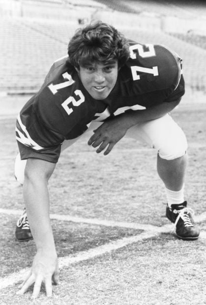 4. Jeff Kiewel, OL/DL, 1978