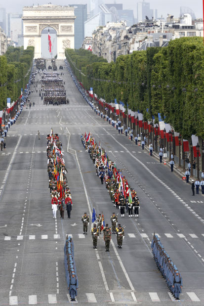 France celebrates Bastille Day