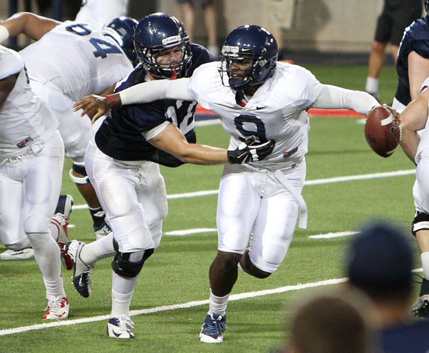 Arizona football scrimmage at renovated Arizona Stadium