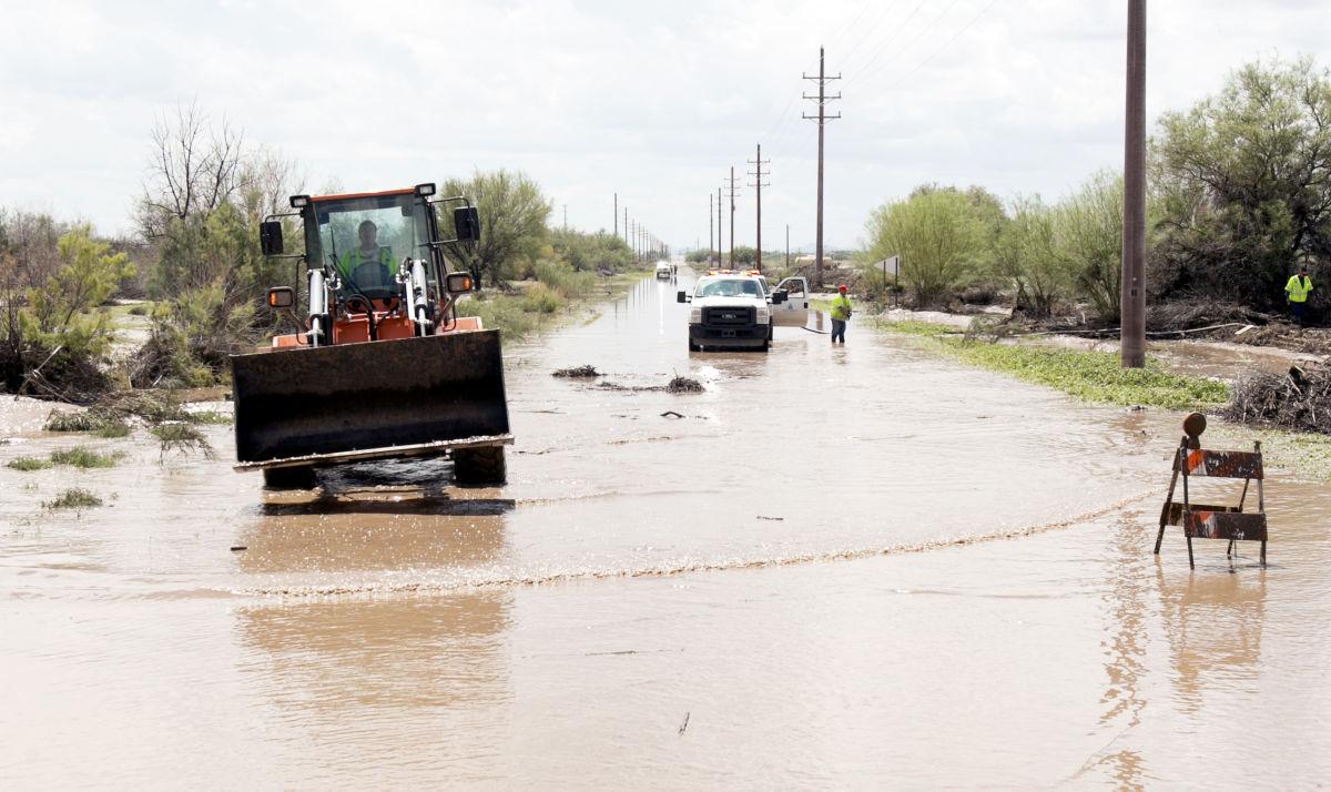 Trico Road flooded