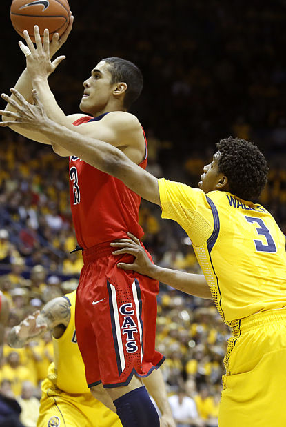 No. 1 Arizona at California, first half