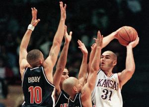 Photos: Arizona vs. Kansas in 1997 NCAA Tournament, Sweet Sixteen