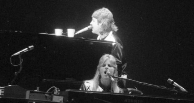 June 18, 1976: Paul and Linda McCartney perform with Wings in Tucson