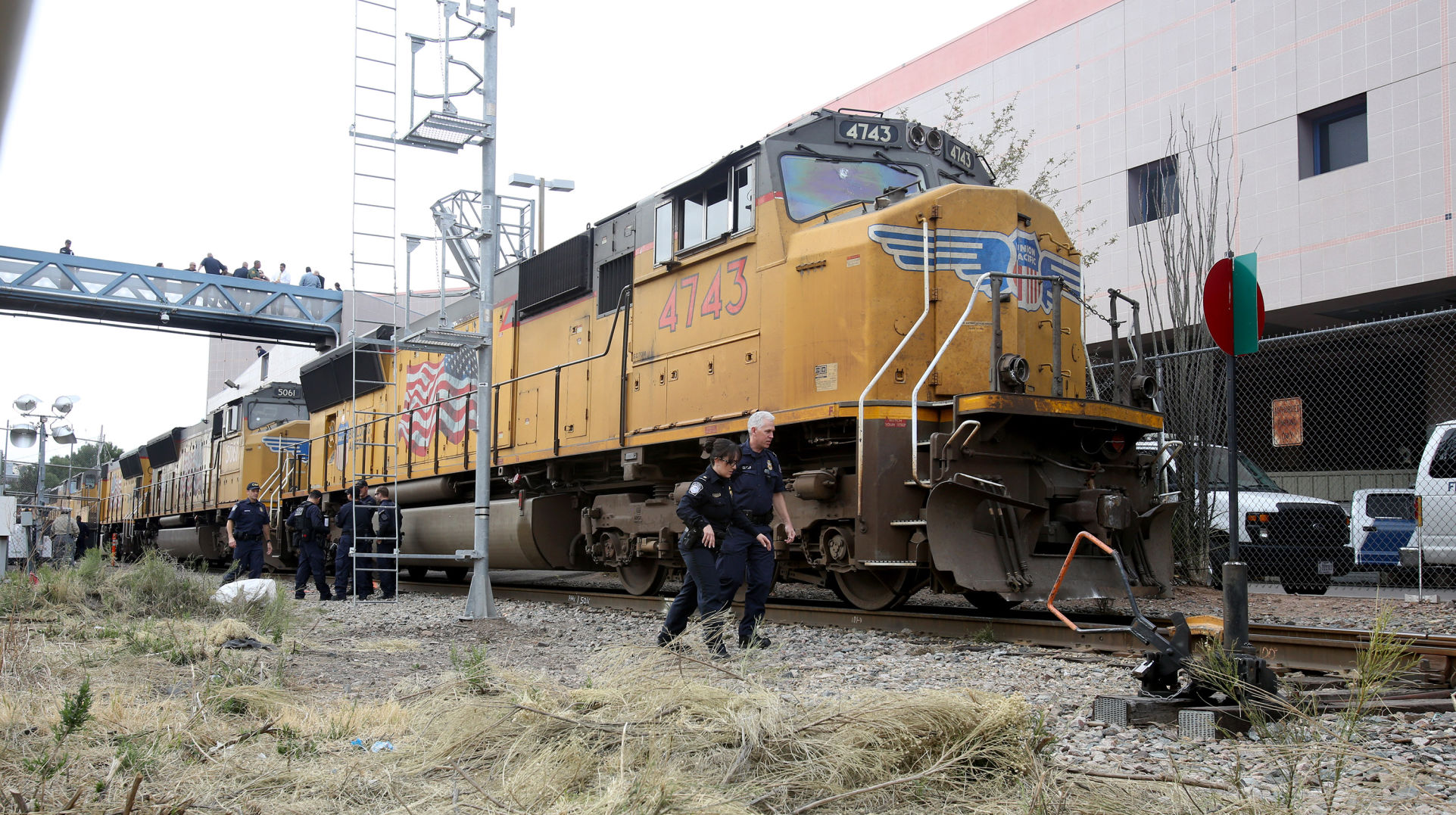 Runaway Train Hits Nogales Port Gate | Border | Tucson.com