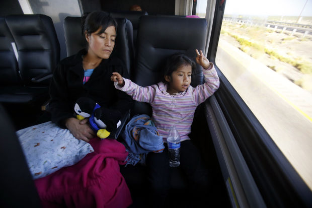 The Sotos' Greyhound bus journey
