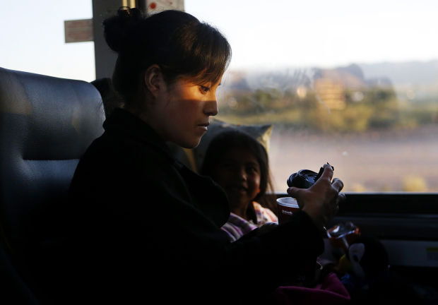 The Sotos' Greyhound bus journey