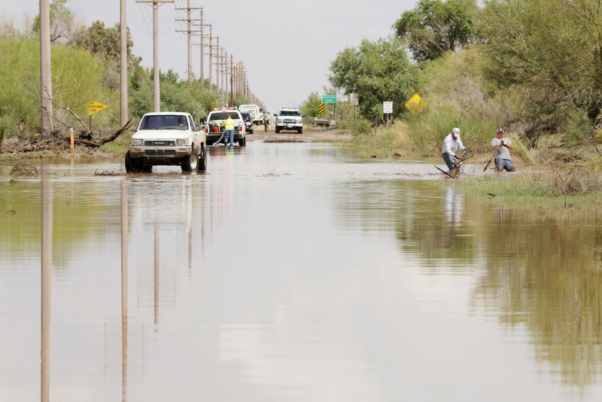 Trico Road flooded