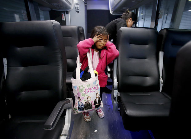The Sotos' Greyhound bus journey