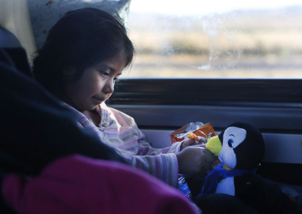 The Sotos' Greyhound bus journey
