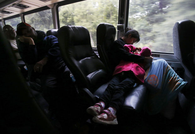 The Sotos' Greyhound bus journey