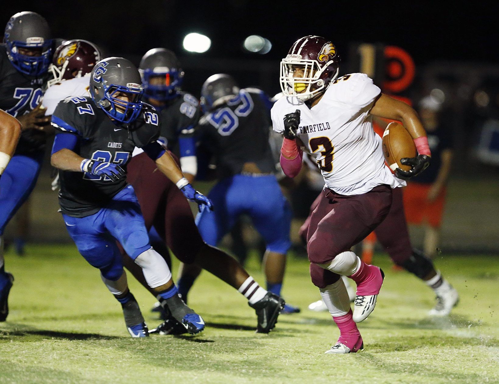 Eagles soar; Fairfield beats Connally, 3613 Central