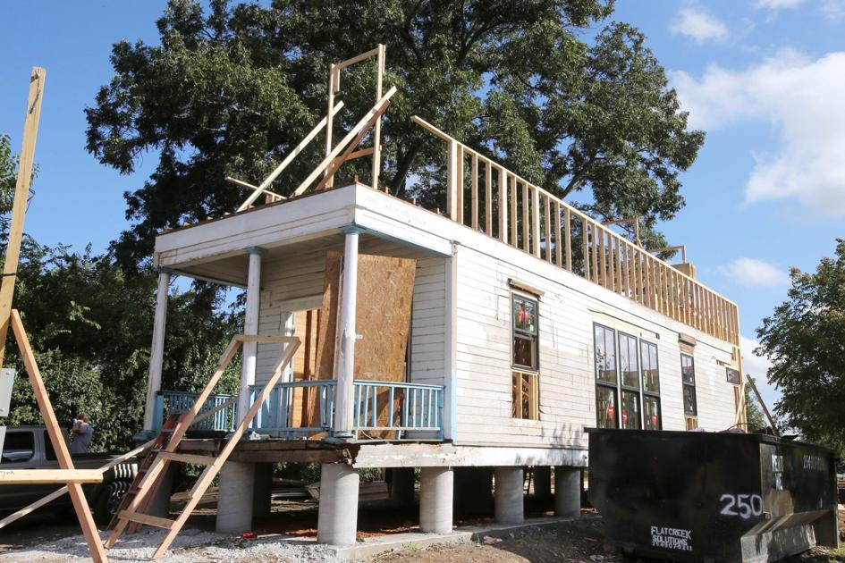 Old 'shotgun' house is new neighbor on fast-changing ...