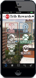 Check out the Trib Rewards app! App image