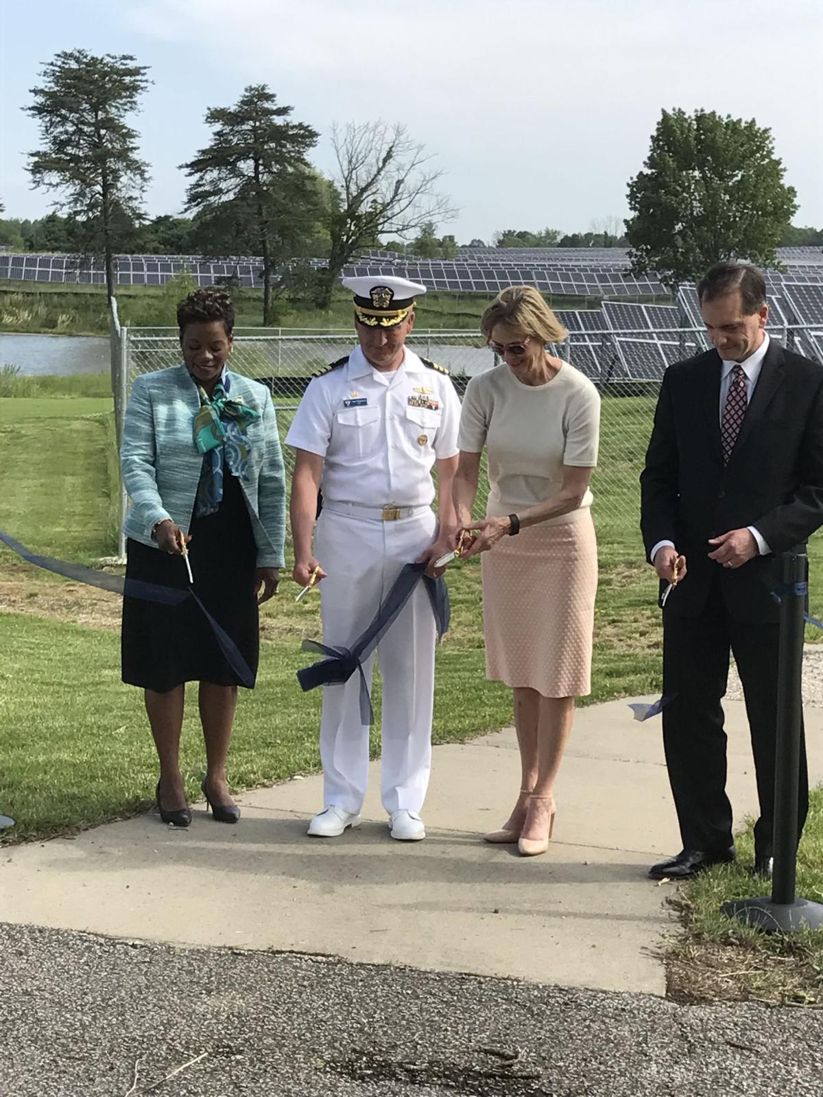 Crane and Duke Energy open new solar operation