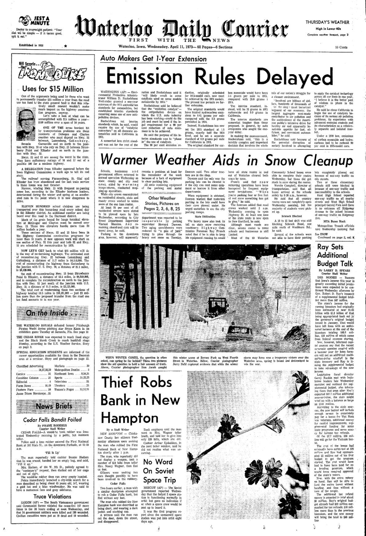 Anticipated snowstorm may pack solid punch Local News