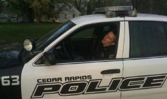 Cedar Rapids Police Officer Disciplined For Sleeping On The Job Local