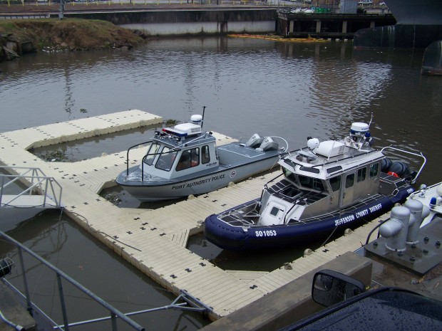 Homemade Floating Boat Dock for Pinterest