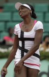 Venus joins sister on the sideline