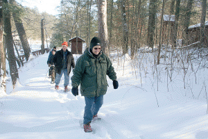 No shoes like snowshoes