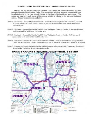 Dodge county snowmobile map | | wiscnews.com