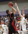 Drew Carden elevates for a first-half jumper