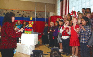 Lake Delton students sing at annual program