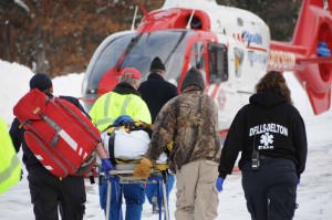 Mirror Lake ice rescue