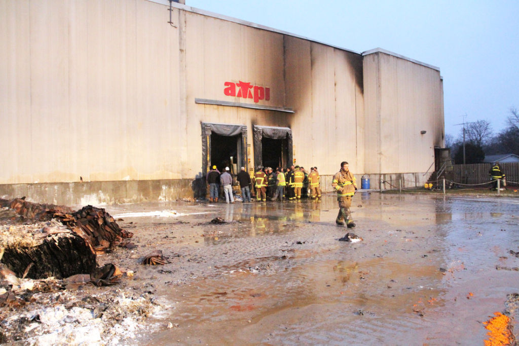 AMPI manager hopes plant shutdown will be brief after Friday's fire