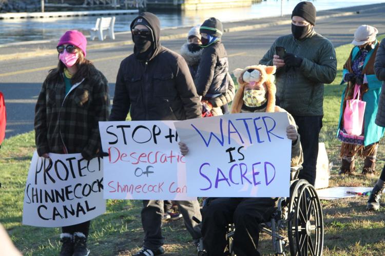 Shinnecock Protest Development At Canoe Place | News | 27east.com