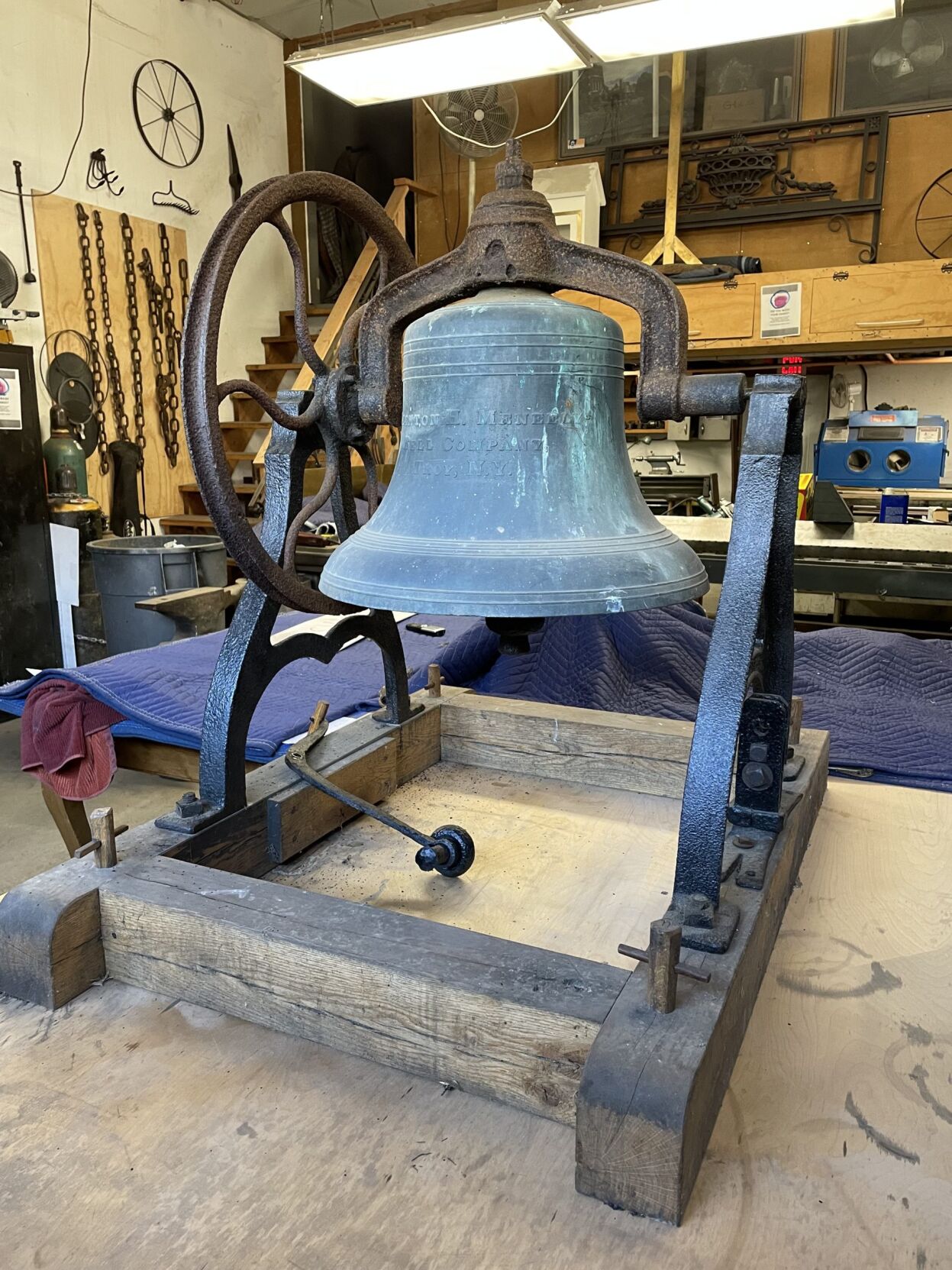 Spring Church Bells Springs Church Renovating Steeple | The East Hampton Press | 27east.com