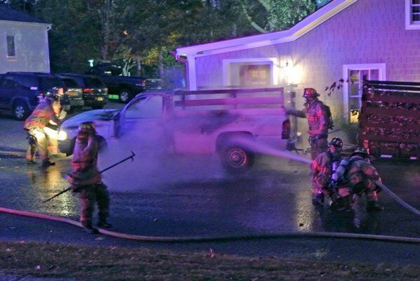 UPDATE: No Injuries Reported In Tuesday Night Truck Fire In Southampton ...