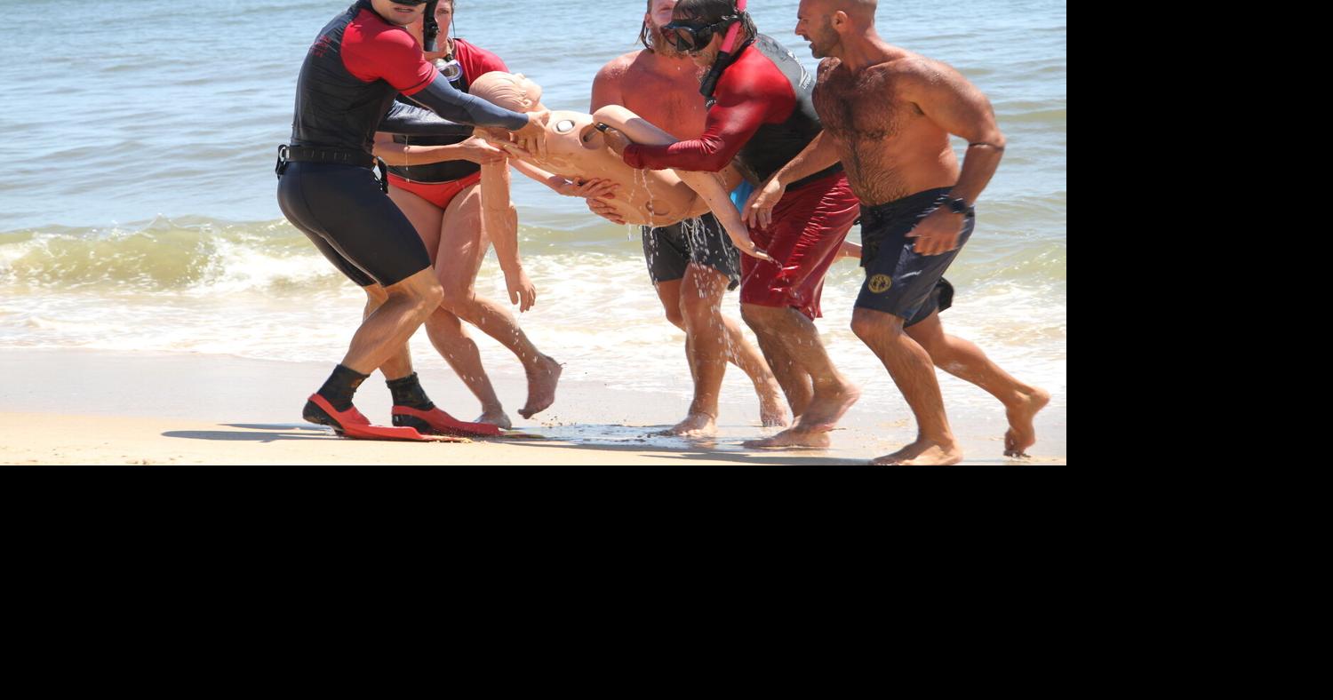 Lifeguards Practice for the Most Dire Circumstance | The East Hampton ...
