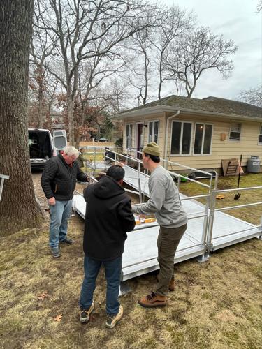 Sag Harbor Lions Club Helps Install Ramp for Longtime Sag Harbor ...