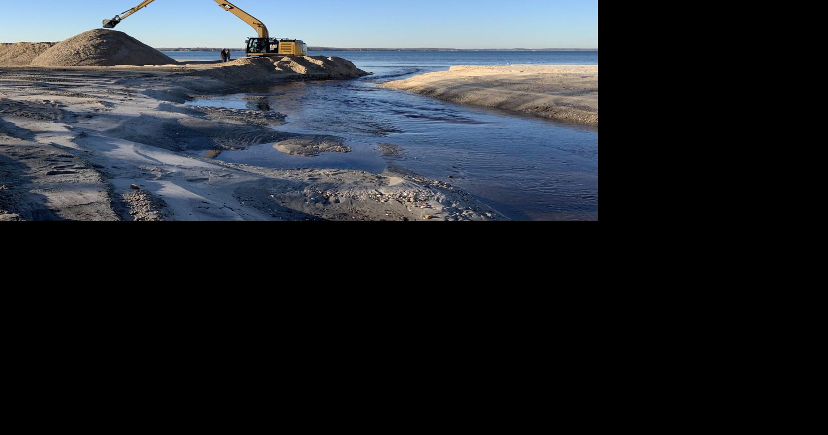 Little Northwest Creek Dredging Hopes To Restore Beach, Shellfishing ...