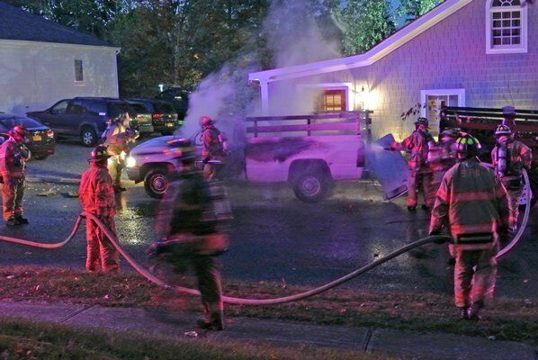 UPDATE: No Injuries Reported In Tuesday Night Truck Fire In Southampton ...