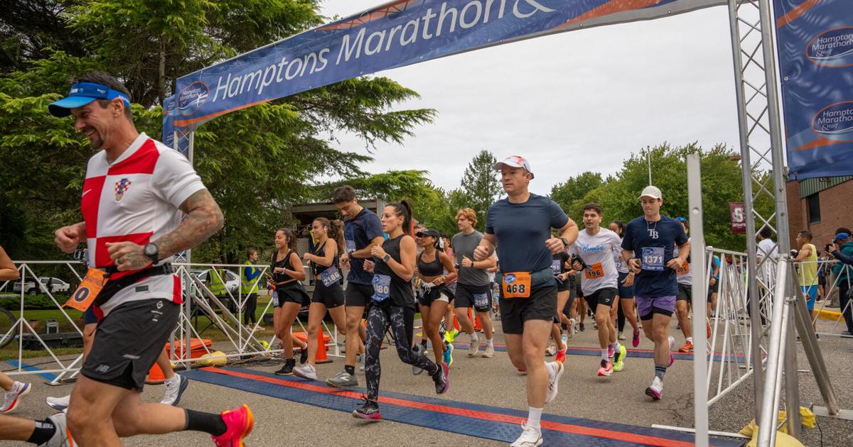 Hampton Runner Ride Hamptons Marathon Sees Record Turnout Numbers Despite Another Poor ...