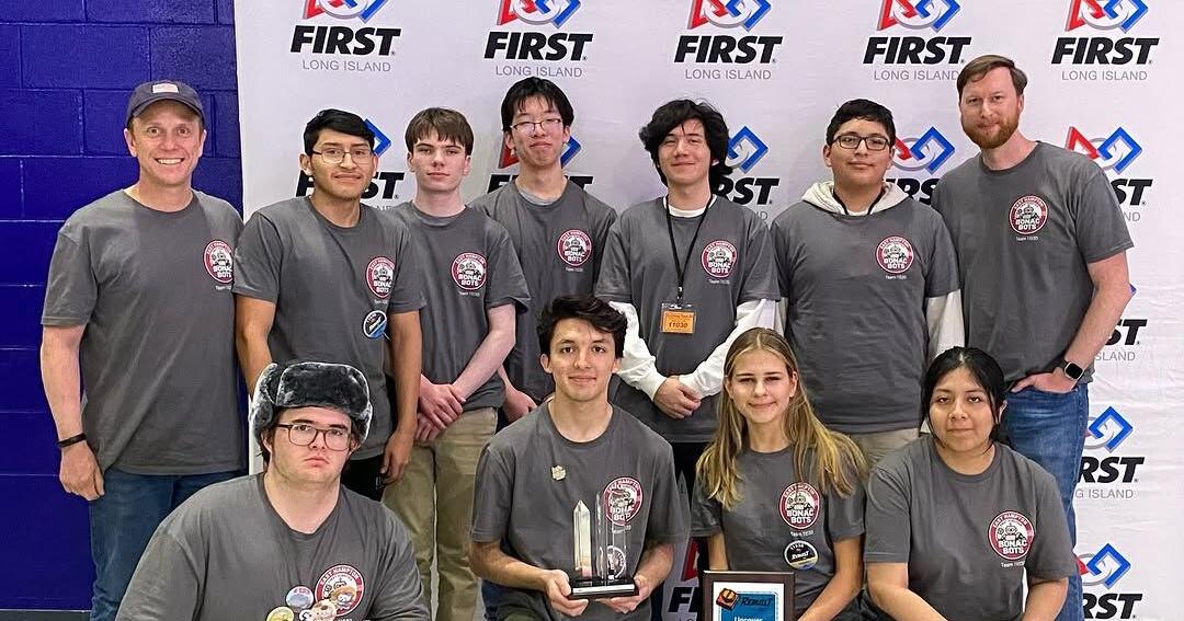 East Hampton Robotics Wins FIRST Long Island Rookie All-Star Award - News Directory 3