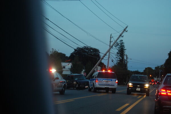 Man Crashes Into Utility Pole In Tuckahoe, Charged With DWI | Fire ...