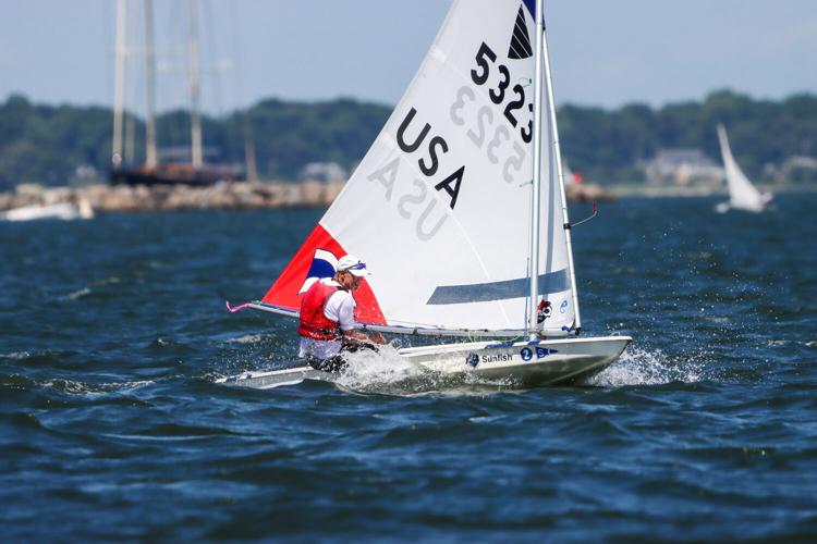 Griffin Sisk Wins 54th World's Longest Sunfish Race | The East Hampton ...