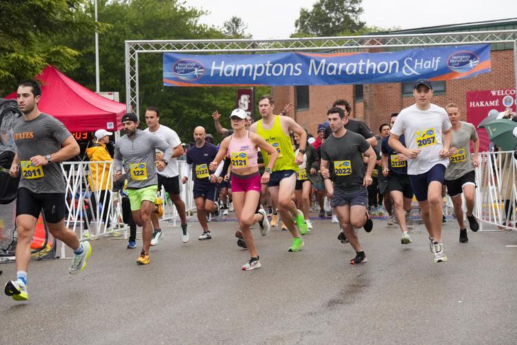 Hampton Runner Ride Despite Forecast, Nearly 1,300 Compete in Hamptons Marathon Festival of ...