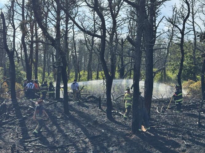 Humtity Fire East Hampton Firefighters Battled Heat, Humidity on Busy Brush Fire Day ...