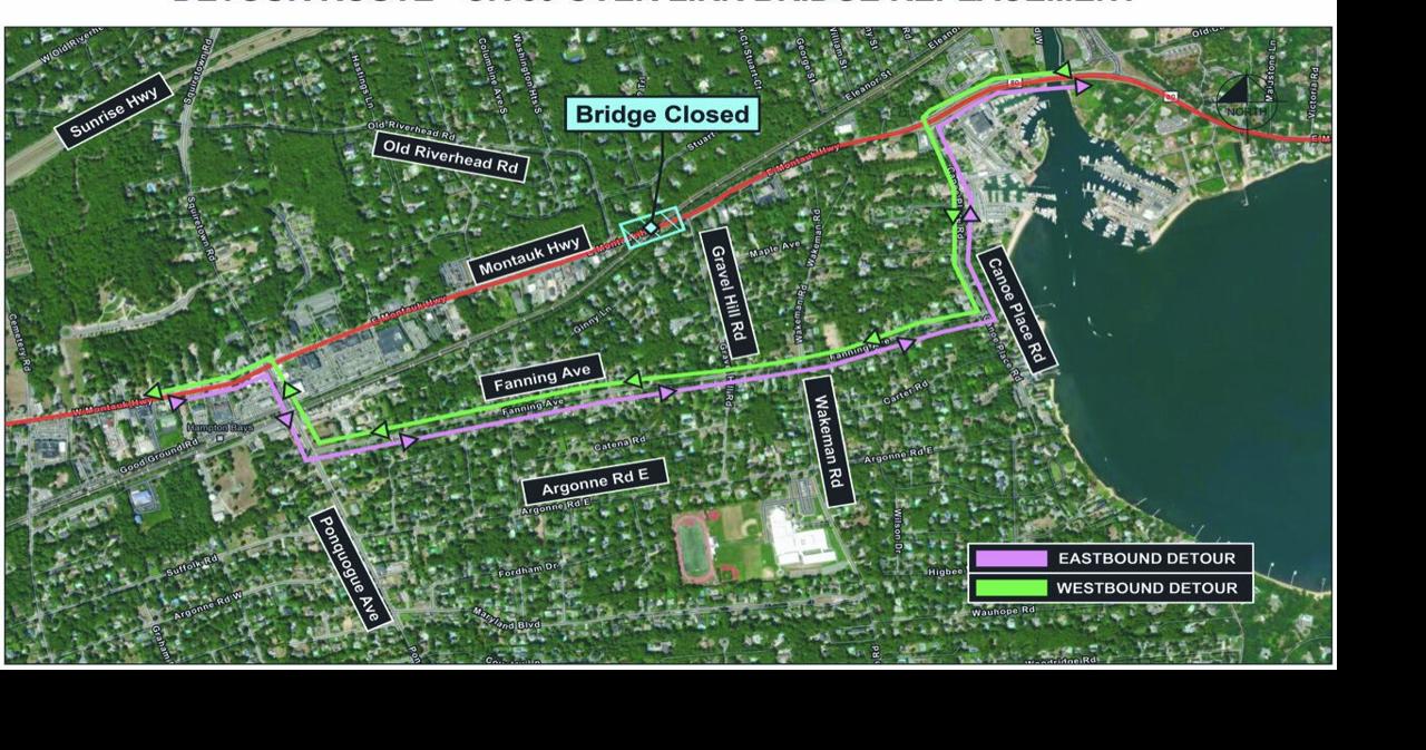 Detour Around Hampton Bays Bridge Will be ‘Nightmare' Residents Say
