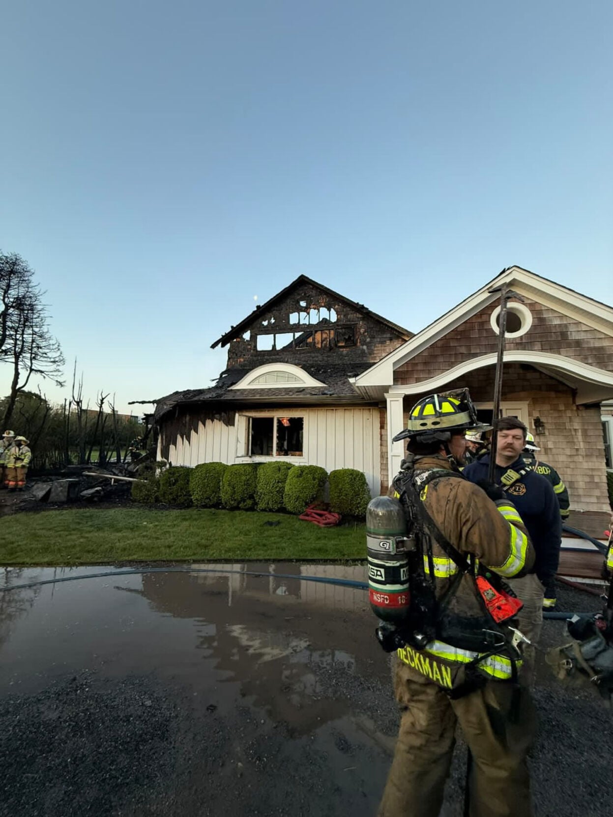 Several Local Departments Respond To Put Out House Fire on Jobs Lane in ...
